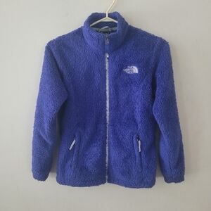 The North Face Campshire fleece‎ jacket,full zip,kids Medium girl